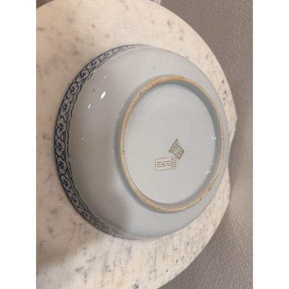 Vintage Mid Century Hand-Painted Gold Imari Plate 11” Inches - Picture 10 of 12